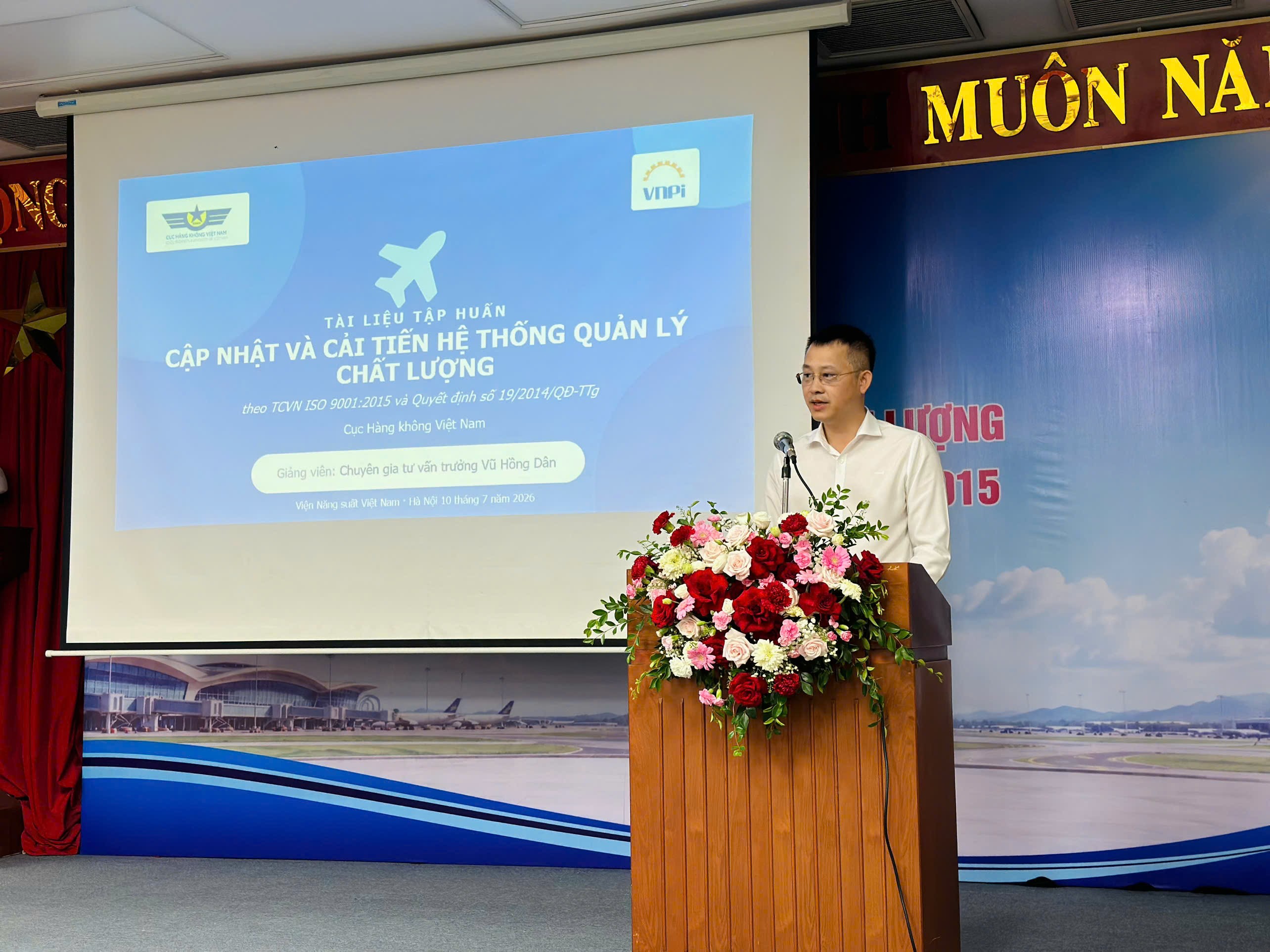 Hội nghị tập huấn về Hệ thống quản lý chất lượng theo Tiêu chuẩn quốc gia TCVN 9001: 2015